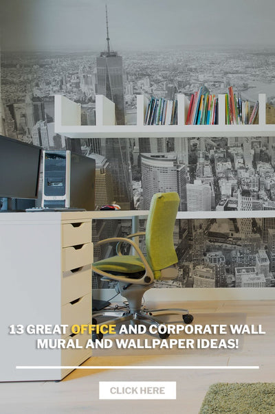 13 bonnes idées de bureaux et d'entreprises décor panoramique et de papier peint !