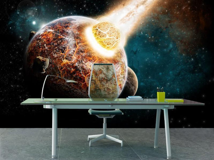 Armageddon Wall Mural-Sci-Fi & Fantasy,Space-Eazywallz