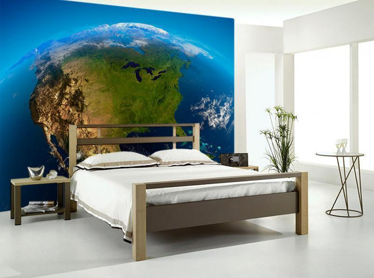 Beautiful Earth Wall Mural-Space-Eazywallz