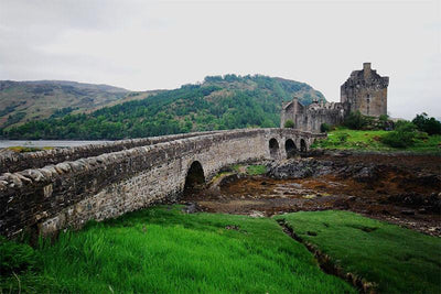 Castle in Scotland Wall Mural-Landscapes & Nature-Eazywallz