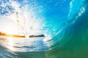 Crashing Ocean Wave Wall Mural-Tropical & Beach-Eazywallz