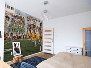 Football Kickoff Wall Mural-Sports-Eazywallz