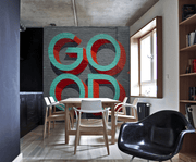 G.O.O.D Street Art Wall Mural-Urban,Textures,Modern Graphics-Eazywallz