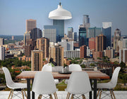 Minneapolis Skyline Wall Mural-Cityscapes-Eazywallz