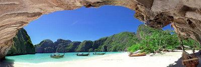 Paradise lagoon on Phi Phi Island Wall Mural-Tropical & Beach-Eazywallz