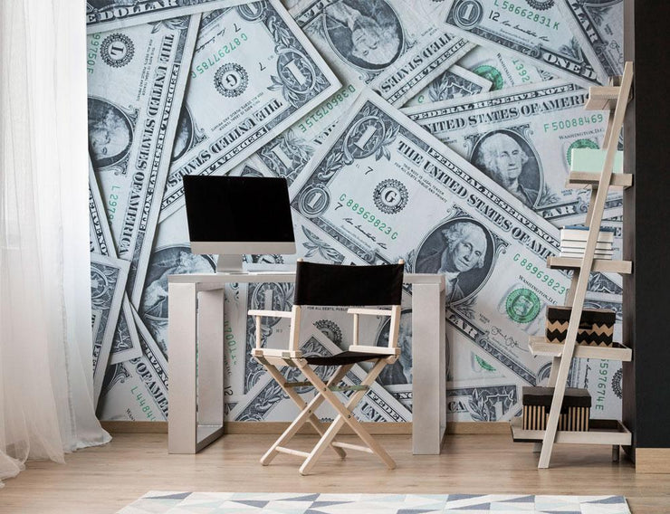 The Money Wall Mural-Urban,Textures,Modern Graphics-Eazywallz