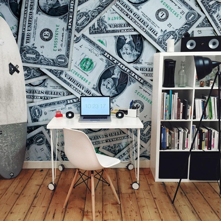 The Money Wall Mural-Urban,Textures,Modern Graphics-Eazywallz