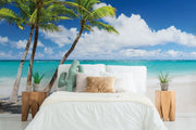 Tropical Beach Scene Wallpaper Mural-Tropical & Beach-Eazywallz