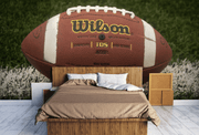 Wilson Football Close up Wall Mural-Sports-Eazywallz