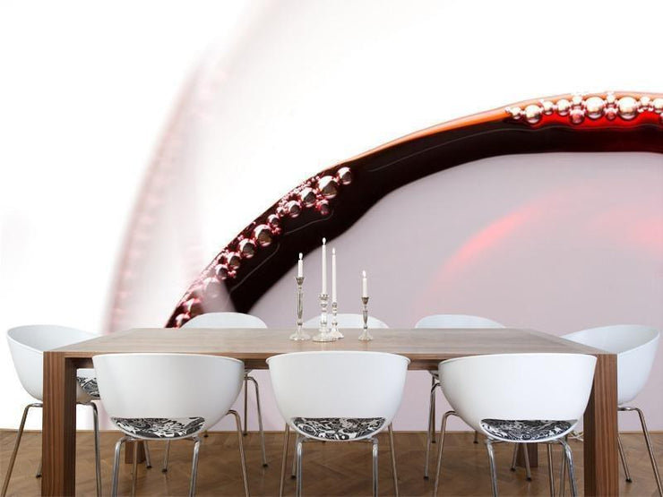 Wine bubbles Wall Mural-Food & Drink,Macro-Eazywallz