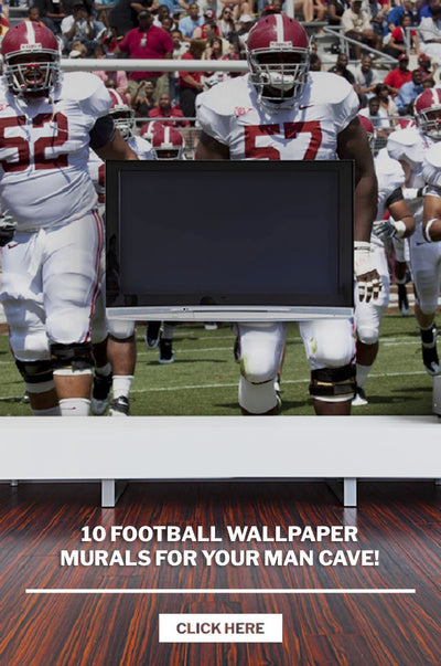 10 Football Wallpaper Murals for your man cave!