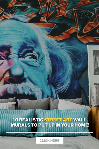 10 Realistic Street Art Wall Murals to put up in your home!