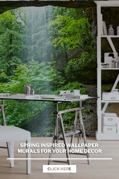 Spring Inspired Wallpaper murals for your home decor