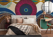 African Tribal Wall Mural