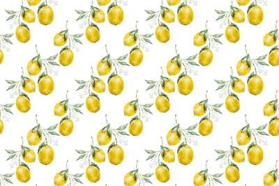 Capri Lemon Wallpaper Mural