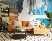 Mixed Acrylic Paint Wall Mural