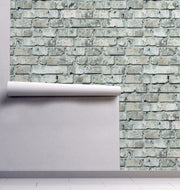 Old Grey Brick Wallpaper