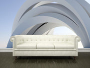 Abstract arch Mural-Abstract,Buildings & Landmarks,Category Details-Eazywallz