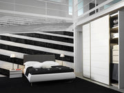 Abstract Stairs in Black and White Mural-Abstract,Black & White,Panoramic-Eazywallz