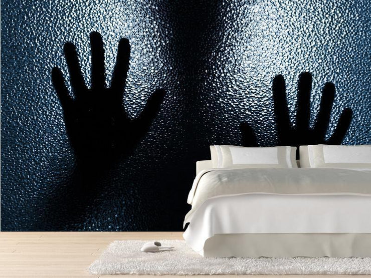 Alien silhouette Wall Mural-Sci-Fi & Fantasy-Eazywallz