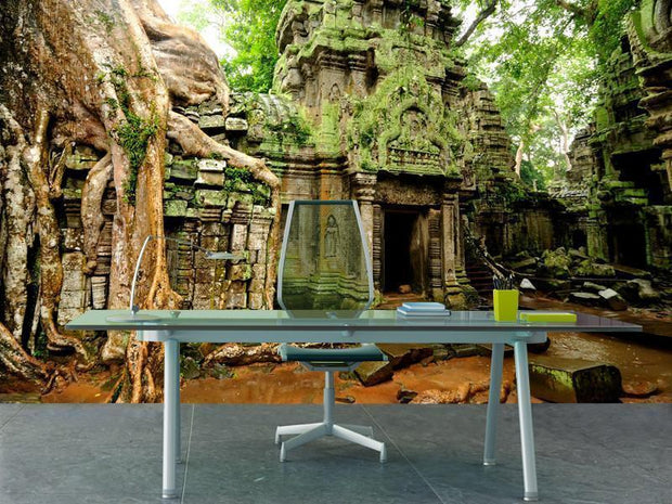 Angkor Wat, Cambodia Wall Mural-Buildings & Landmarks,Landscapes & Nature-Eazywallz