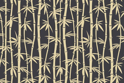 Bamboo pattern Wall Mural-Patterns-Eazywallz