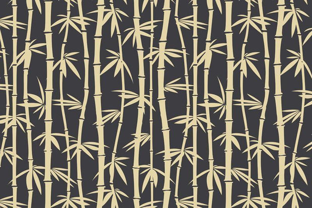 Bamboo pattern Wall Mural-Patterns-Eazywallz