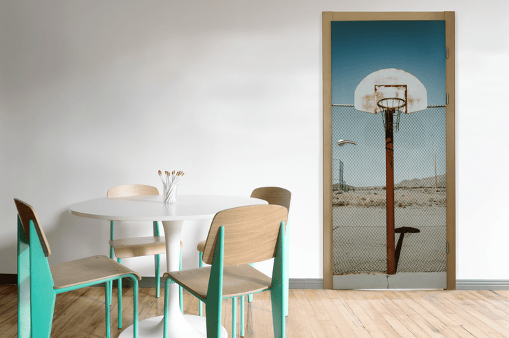 Basketball Net Door Mural-Sports-Eazywallz