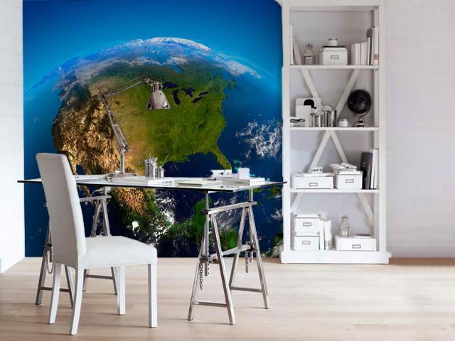 Beautiful Earth Wall Mural-Space-Eazywallz