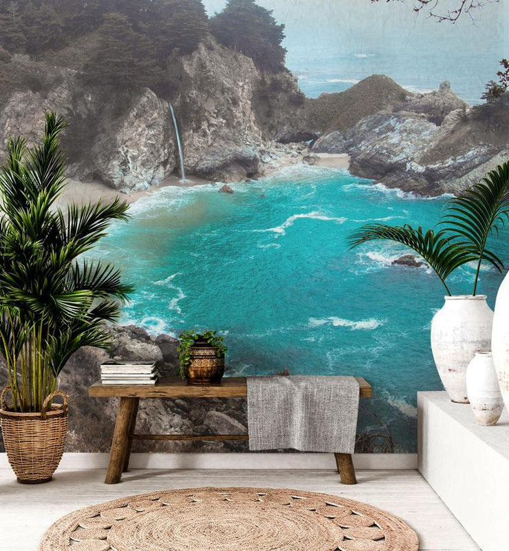 Big Sur, California Mural Wallpaper-Landscapes & Nature-Eazywallz