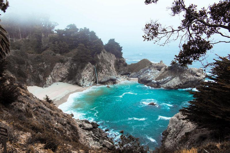 Big Sur, California Mural Wallpaper-Landscapes & Nature-Eazywallz