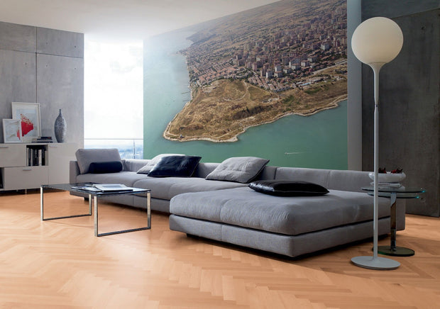 Bird's Eye View Wall Mural-Cityscapes-Eazywallz