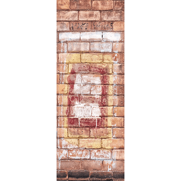 Brick 8 Graffiti Door Mural-Urban-Eazywallz