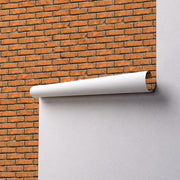 Brown Brick Removable Wallpaper-wallpaper-Eazywallz