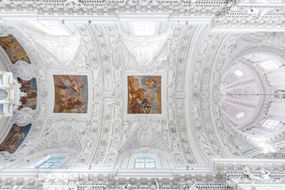 Cathedral Ceiling Mural Wallpaper-Cityscapes-Eazywallz
