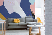 Colourful Abstract Memphis 3 Mural Wallpaper-Abstract-Eazywallz