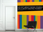 Create Yourself Wall Mural-Words,Featured Category of the Month-Eazywallz