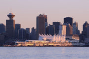Downtown Vancouver at sunset Wall Mural-Cityscapes-Eazywallz