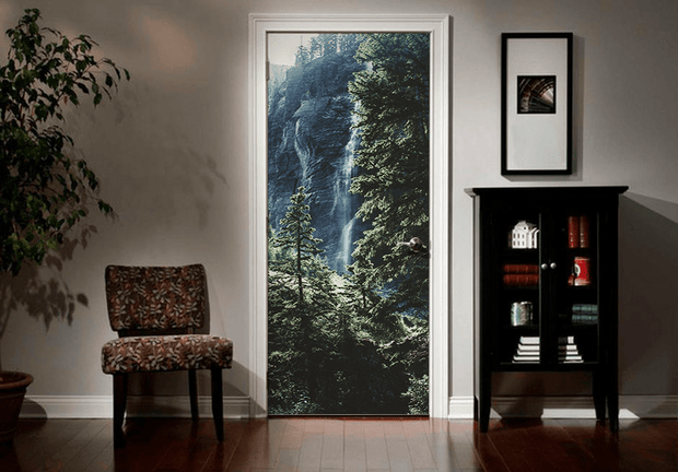 Dream Forest Door Mural-Landscapes & Nature-Eazywallz