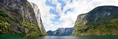 Fjord in Norway Wall Mural-Landscapes & Nature,Panoramic-Eazywallz