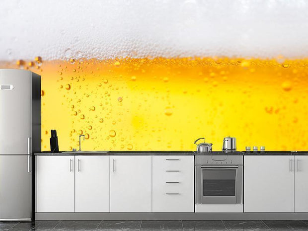 Fresh beer Wall Mural-Food & Drink,Macro-Eazywallz