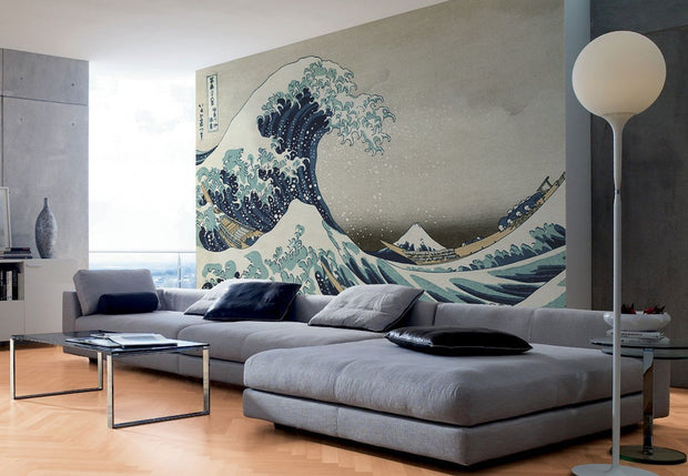 Great Wave off Kanagawa Wall Mural-Arts-Eazywallz