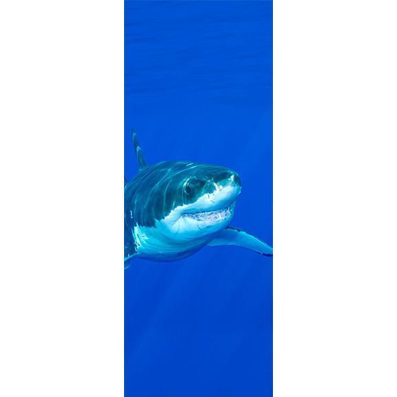 Great White Shark Door Mural-Tropical & Beach-Eazywallz