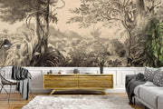 Vintage Jungle Wallpaper Mural 2