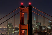 Main tower of the Golden Gate Bridge, USA Wall Mural-Buildings & Landmarks,Cityscapes-Eazywallz