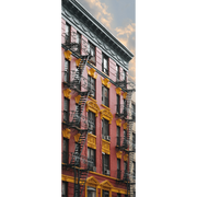 NYC Apartment Building Door Mural-Urban-Eazywallz