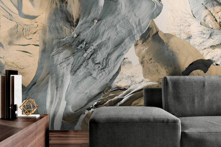 organic waves #2 wallpaper mural