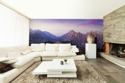 Panoramic Mountain Range Wall Mural-Landscapes & Nature-Eazywallz