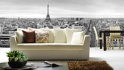 Panoramic View of Paris Wall Mural-Black & White,Buildings & Landmarks,Cityscapes,Panoramic,Staff Favourite Murals-Eazywallz