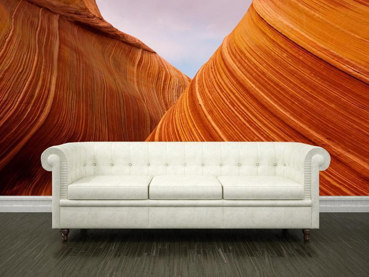 Sandstone strata Wall Mural-Landscapes & Nature-Eazywallz